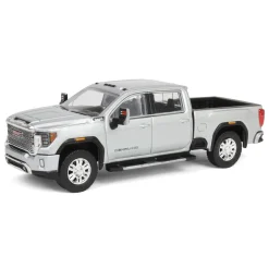 1/64 2022 GMC Sierra 2500 Denali, Quick Silver Metallic, Karson Diecast Exclusive
