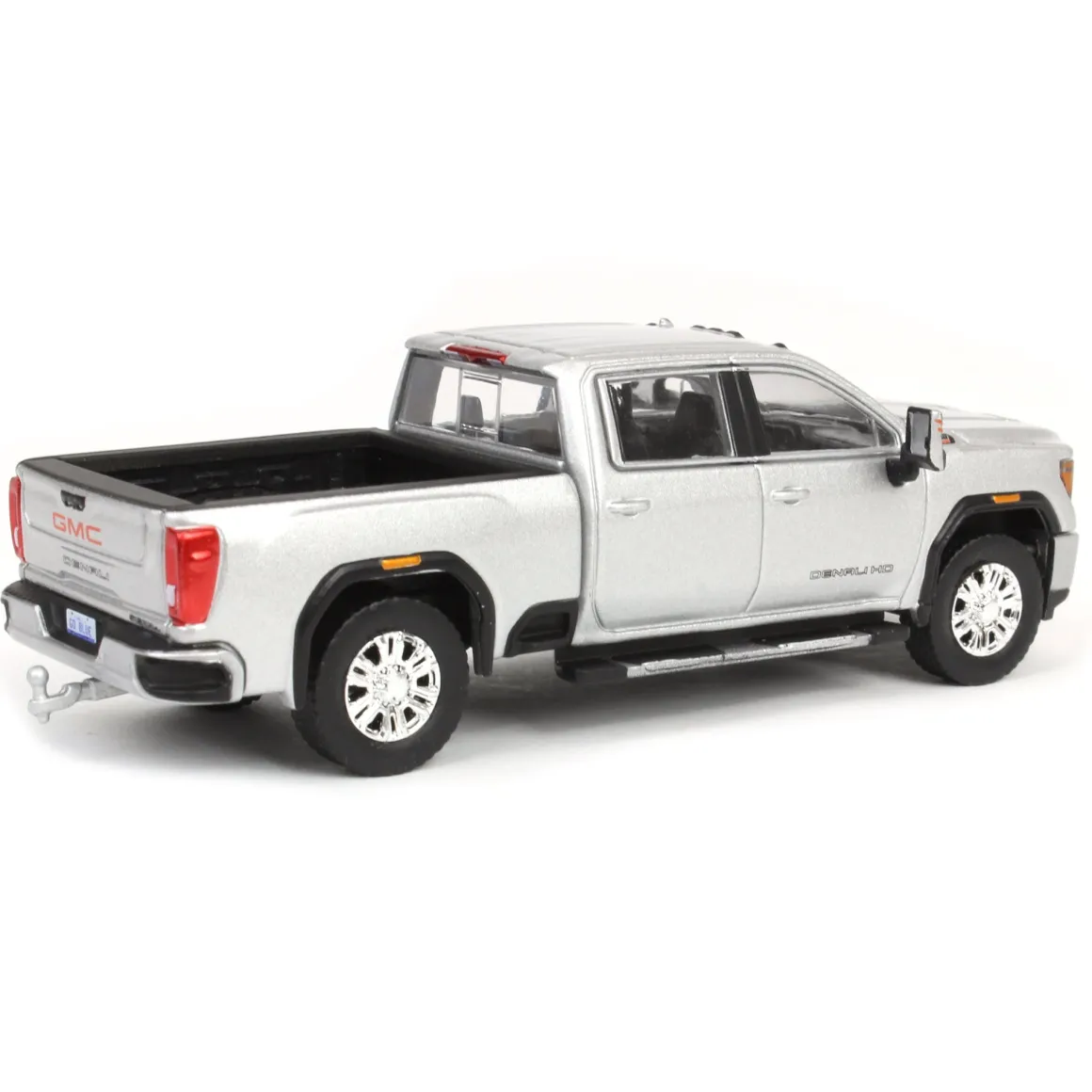 1/64 2022 GMC Sierra 2500 Denali, Quick Silver Metallic, Karson Diecast Exclusive