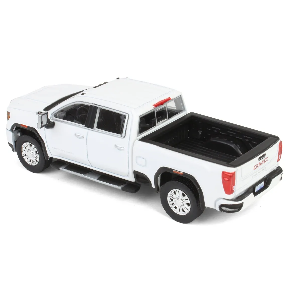 1/64 2022 GMC Sierra 2500 Denali, Summit White, Karson Diecast Exclusive