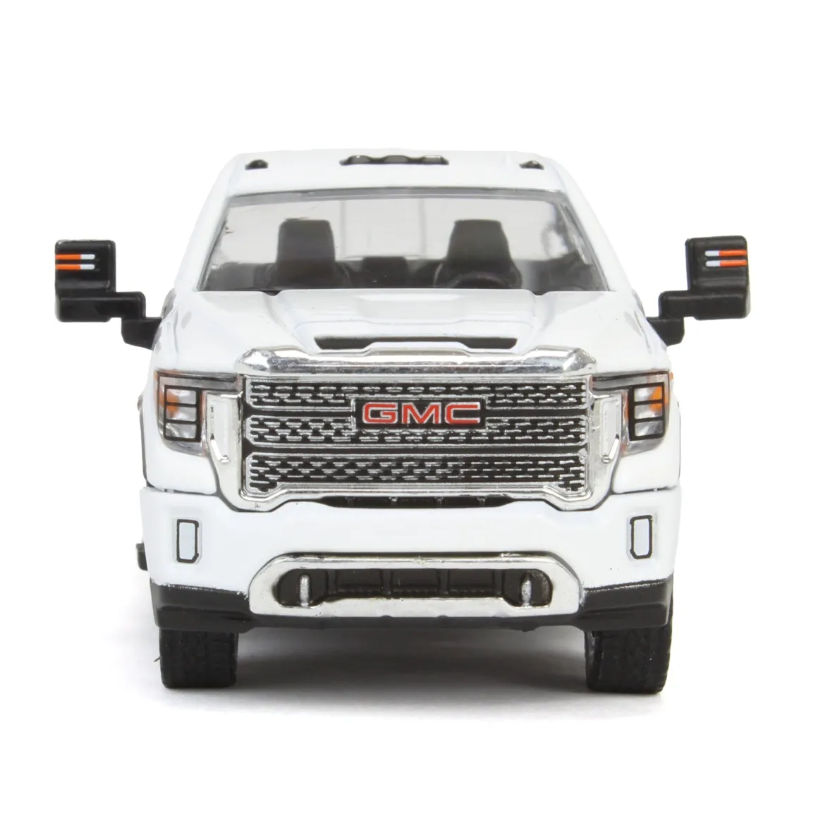1/64 2022 GMC Sierra 2500 Denali, Summit White, Karson Diecast Exclusive