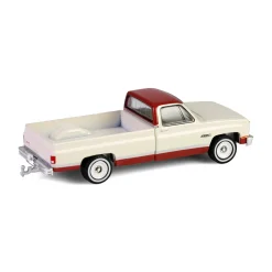 1/64 1981 GMC Sierra Classic K2500, Neutral & Dark Carmine Red Deluxe Two-Tone, Down on the Farm Series 10