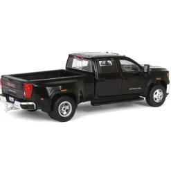 1/64 2022 GMC Sierra 3500HD Pro Dually, Onyx Black, Karson Diecast Exclusive
