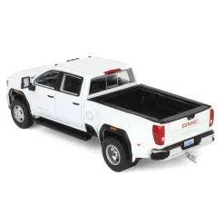 1/64 2022 GMC Sierra 3500HD Pro Dually, Summit White, Karson Diecast Exclusive