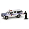 1/64 1985 GMC Suburban 2500, NYC Transit Police Department with Officer, Hobby Shop Series 16