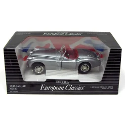 1/18 1948 Gray Jaguar XK120 Die-cast Car by ERTL