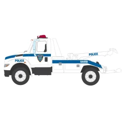 1/64 2019 International Durastar 4400 Tow Truck, Port Authority of NY & NJ Police, H.D. Trucks Series 25