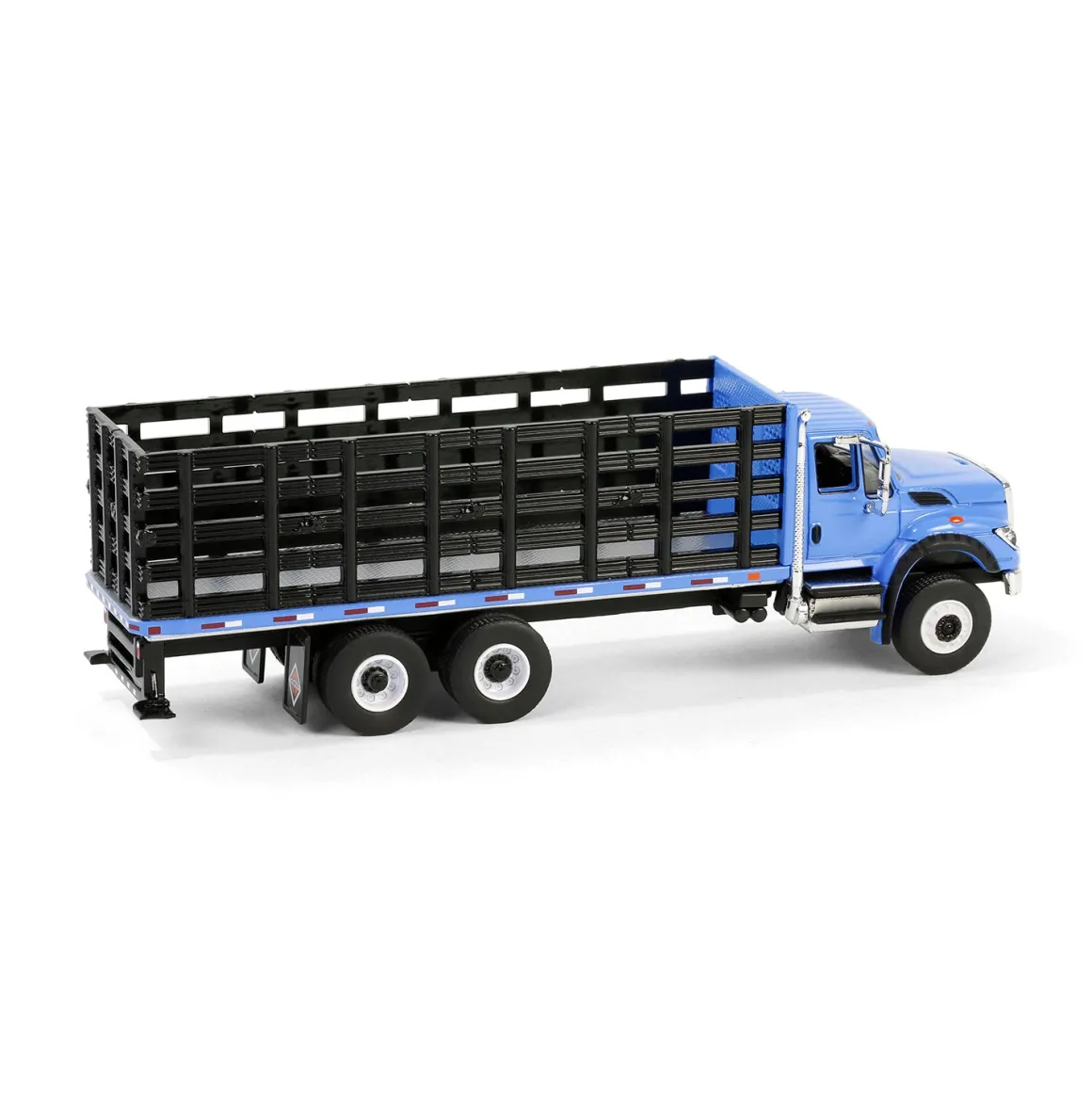 1/64 2018 International WorkStar Platform Stake, Blue, S.D. Trucks Series 19
