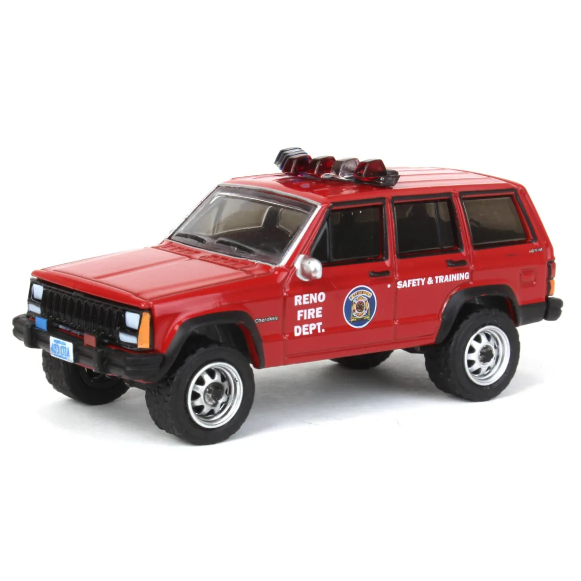 1/64 1990 Jeep Cherokee Reno, Nevada Fire Department, Fire & Rescue Series 1