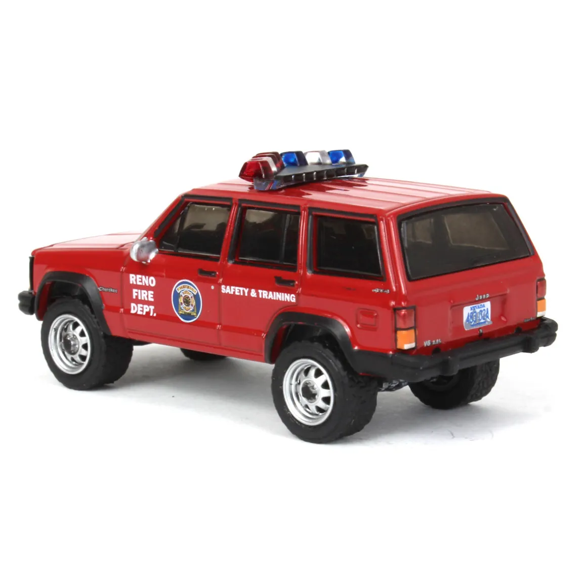 1/64 1990 Jeep Cherokee Reno, Nevada Fire Department, Fire & Rescue Series 1