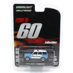 1/64 1995 Jeep Cherokee, San Pedro Police, Gone in Sixty Seconds, Hollywood Series 36