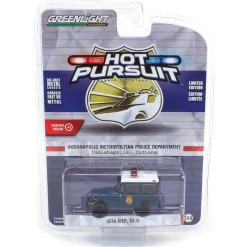 1/64 1974 Jeep DJ-5, Indy Metro Police, Hot Pursuit Series 40