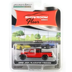 1/64 2023 Jeep Gladiator Freedom, Firecracker Red, Showroom Floor Series 5