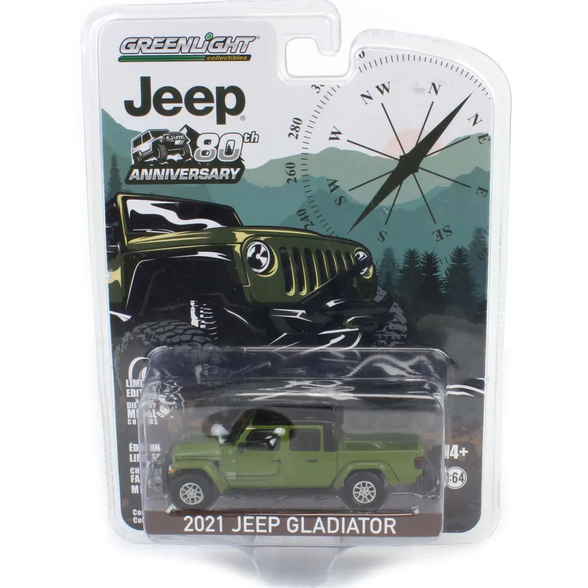 1/64 2021 Jeep Gladiator, 80th Anniversary Ed, Anniversary Series 13