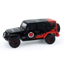 1/64 2012 Jeep Wrangler Unlimited with Small Cargo Trailer, Diablo Sport, Hitch & Tow Series 33