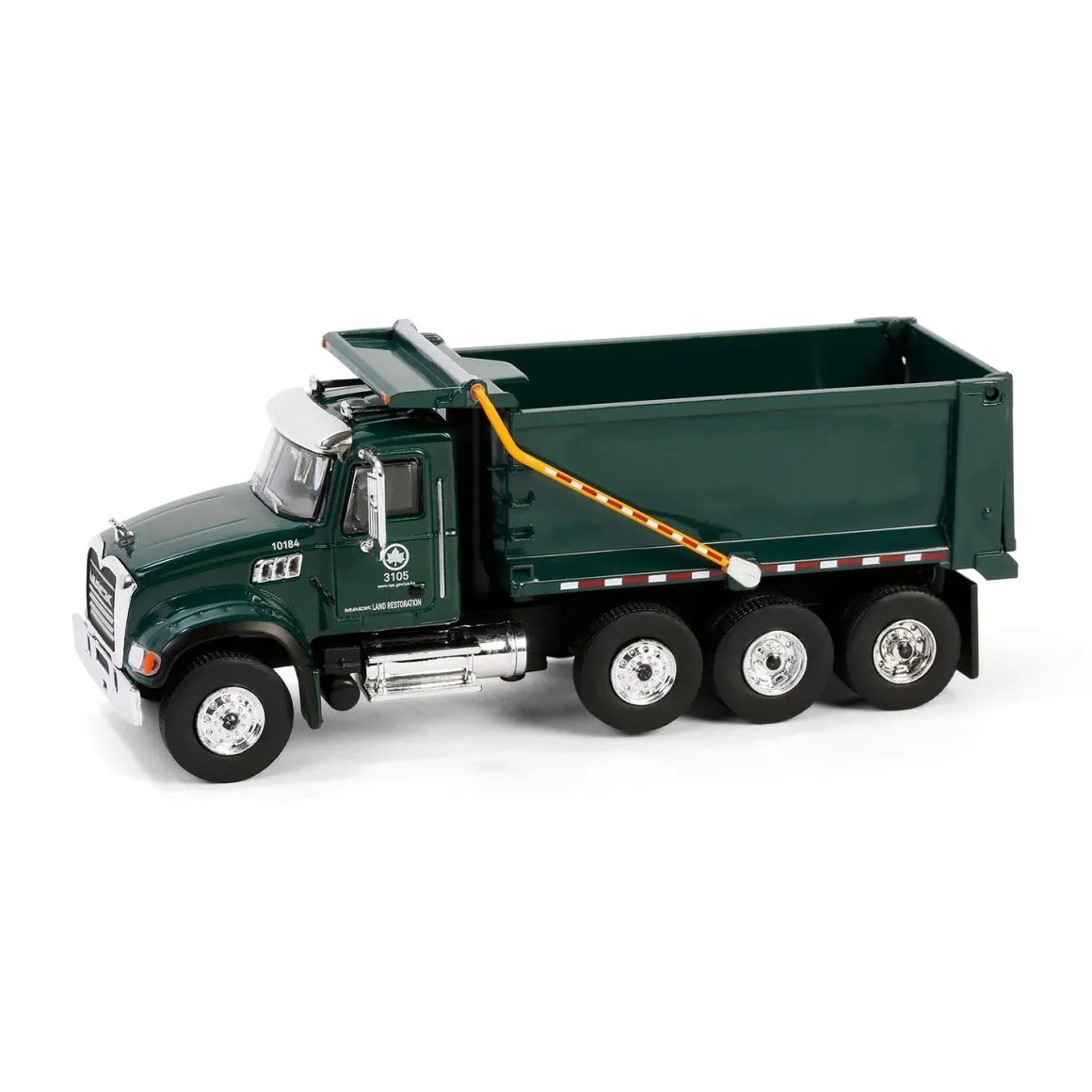 1/64 2019 Mack Granite Dump Truck, NYC Department of Parks & Recreation, S.D. Trucks Series 19