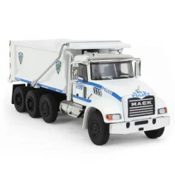 1/64 2019 Mack Granite Dump Truck, NYPD, SD Series 16