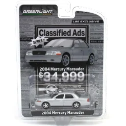 1/64 2004 Mercury Marauder, Silver, Classified Ads Series 2, LBE Exclusive