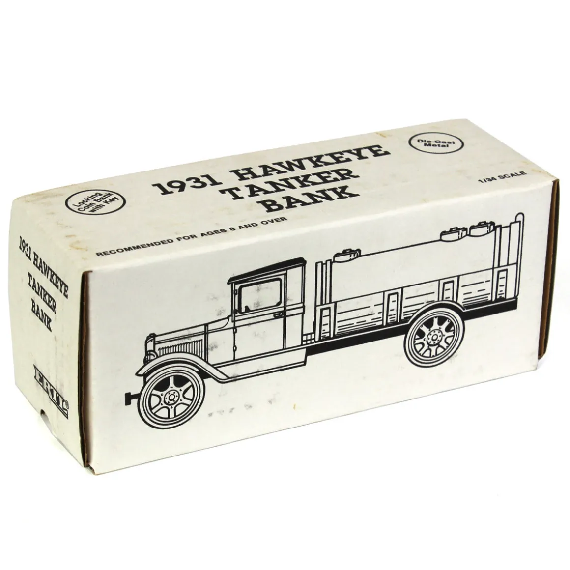 1/34 1931 Oilzum Hawkeye Tanker Bank by ERTL