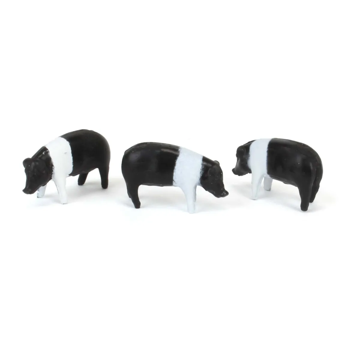 1/64 25 Pack of Black & White Pigs