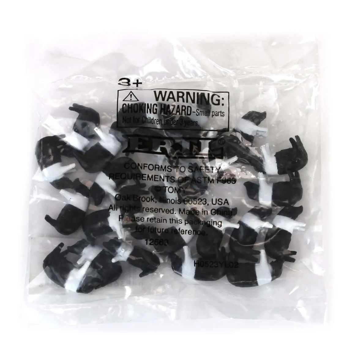 1/64 25 Pack of Black & White Pigs