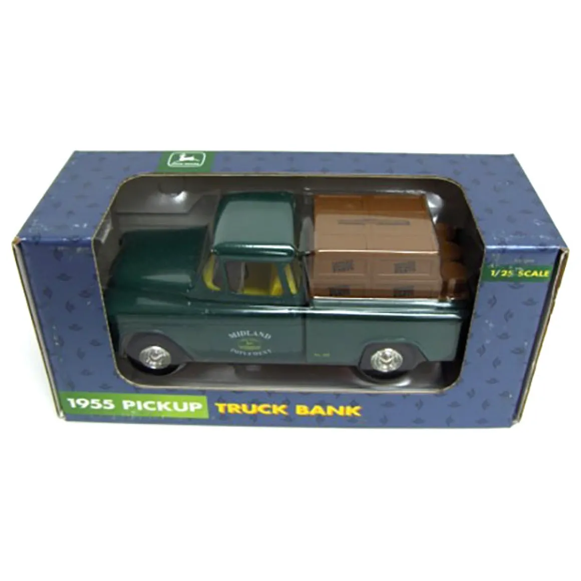 1/25 1955 Pickup Truck Bank, ERTL John Deere Series