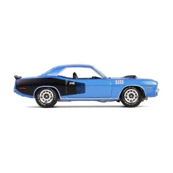1/64 1971 Plymouth 'Cuda 440 6bbl Shaker, B5 Blue, 'Cuda 60th Anniversary, Anniversary Collection Series 17