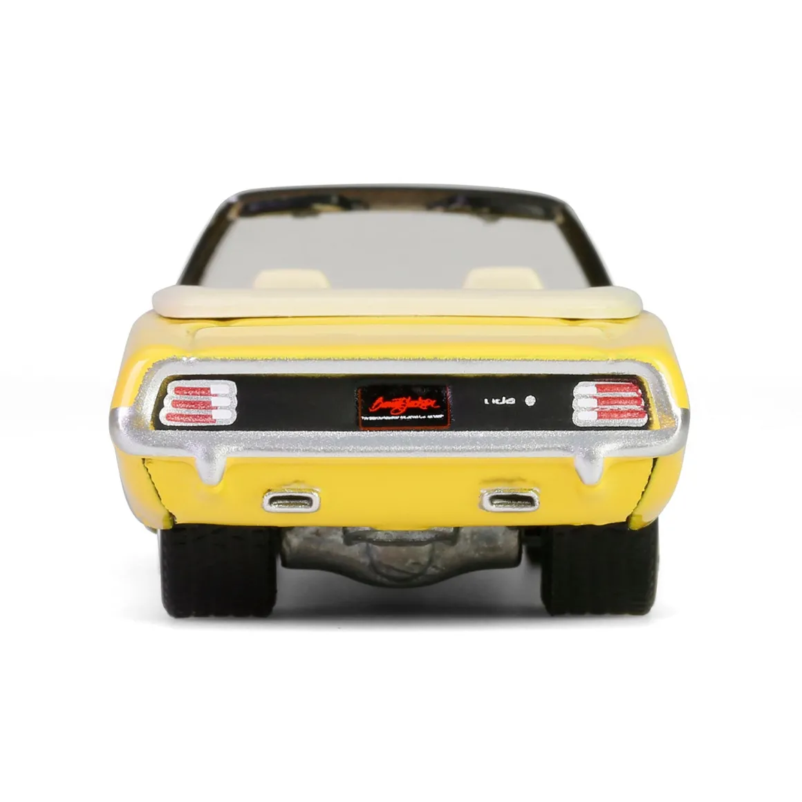 1/64 1970 Plymouth 'Cuda Convertible, Scottsdale 2024, Yellow, Barrett-Jackson Series 15