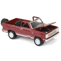 1/64 1978 Plymouth Trail Duster with Backpacker Figure, Canyon Red Sunfire, Hobby Shop Series 16