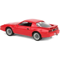 1/64 1987 Pontiac Firebird T/A GTA, Red with Silver Rims, Midwest Diecast Exclusive