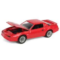 1/64 1987 Pontiac Firebird T/A GTA, Red with Silver Rims, Midwest Diecast Exclusive
