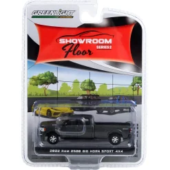 1/64 2022 RAM 2500 Big Horn Sport 4x4, Granite Crystal Metallic, Showroom Floor Series 2