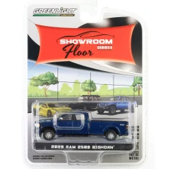 1/64 2023 Ram 2500 Bighorn, Patriot Blue Pearl, Showroom Floor Series 5