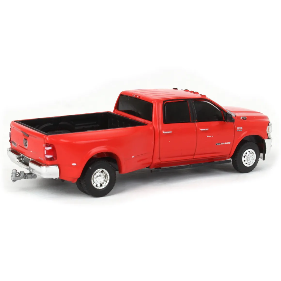 1/64 2021 RAM 3500 Dually, Longhorn Edition, Flame Red