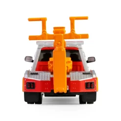 1/64 2022 Ram 3500 Dually Wrecker, Red & Orange, Dually Drivers Series 16