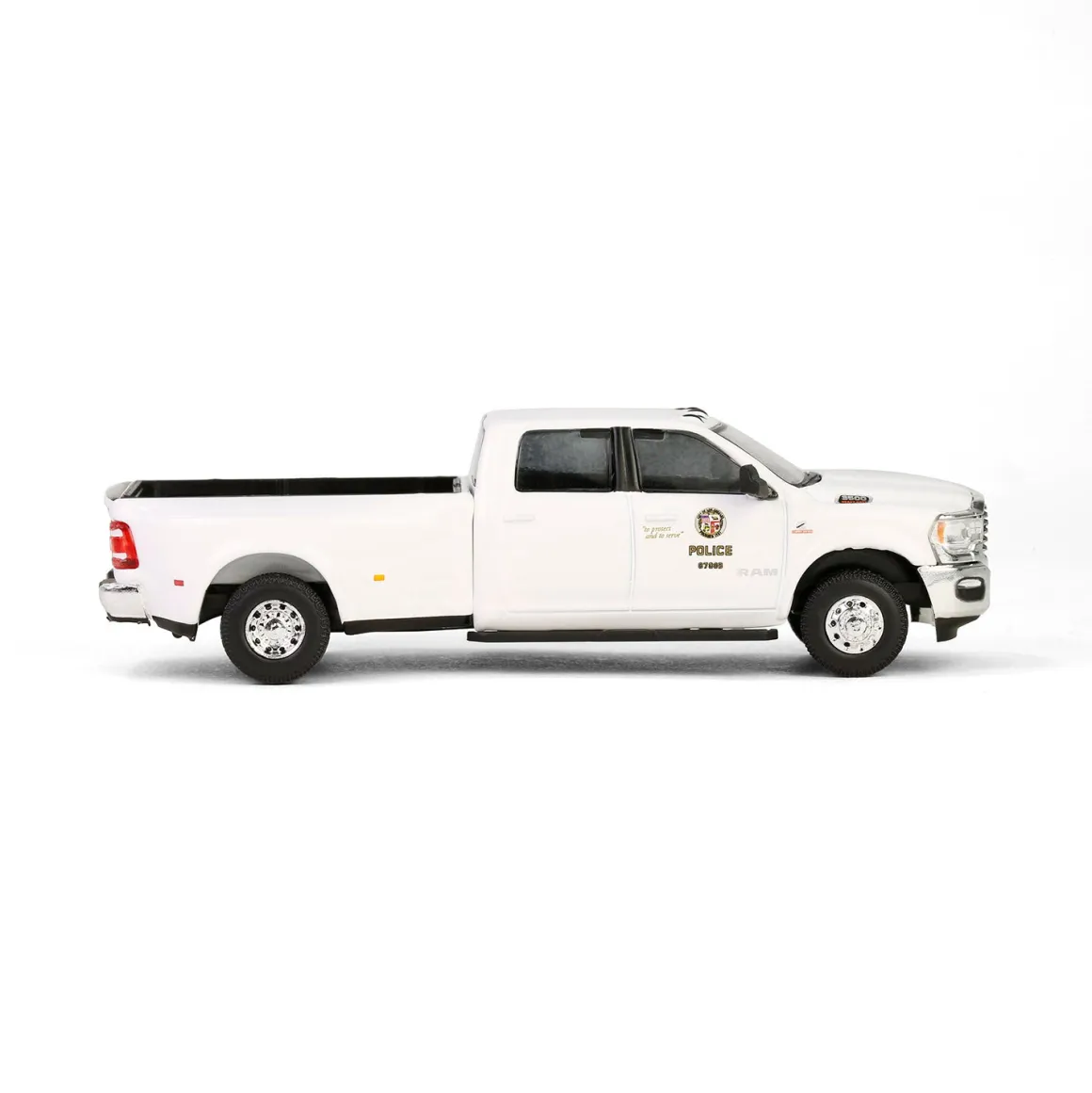 1/64 2023 Ram 3500 Laramie Dually, Los Angeles Police Department, Dually Drivers Series 15
