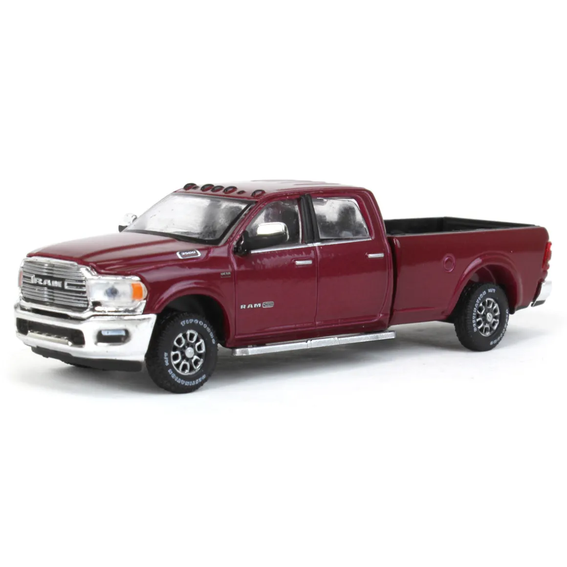 1/64 2022 RAM 3500 Limited Longhorn, Delmonico Red, Showroom Floor Series 1