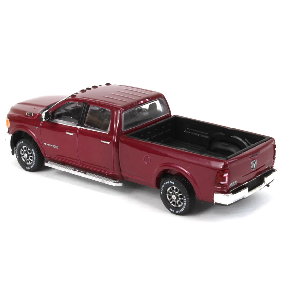 1/64 2022 RAM 3500 Limited Longhorn, Delmonico Red, Showroom Floor Series 1