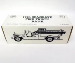 1/30 1923 Seagrave Fire Engine Bank, Dubuque Iowa Department, Pumper Unit No. 5
