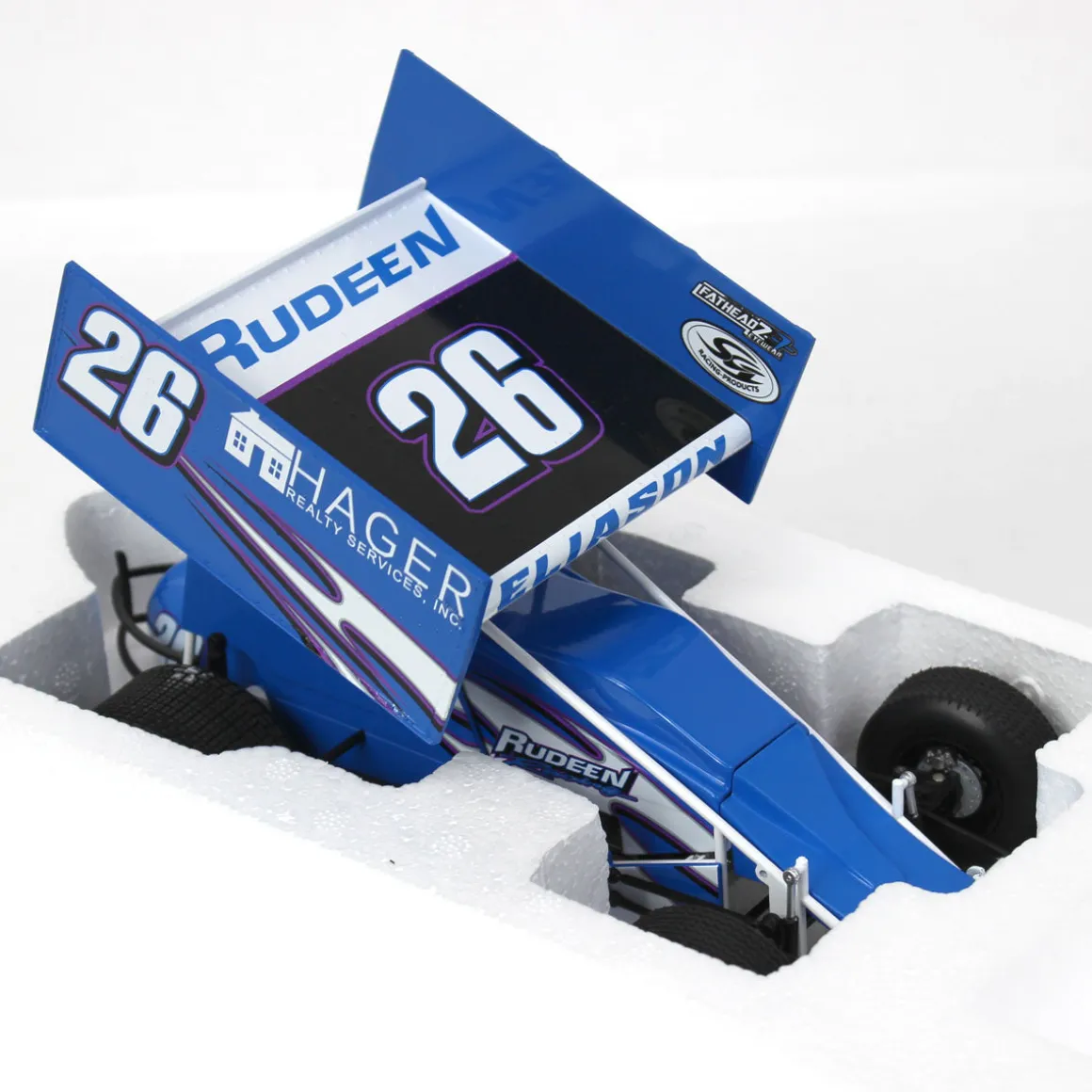 1/18 2021 Sprint Car, Hager Realty Rudeen Racing, 26 Cory Eliason
