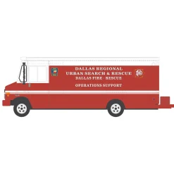 1/64 2019 Step Van, Dallas Fire Department, H.D. Trucks Series 25
