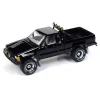 1/64 1985 Toyota SR5 Pickup Truck, Black, Johnny Lightning Mystery Matinee