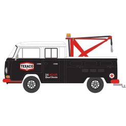 1/64 1973 Volkswagen Double Cab Pickup with Drop-In Tow Hook, Blue Collar Series 13