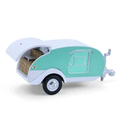 1/64 1971 Volkswagen Type 2 with Surfboards & Teardrop Trailer, Hitch & Tow Series 33