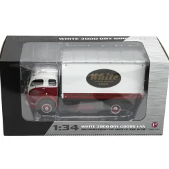 1/34 1953 White 3000 COE Delivery Van, White Super Power Decals, by First Gear