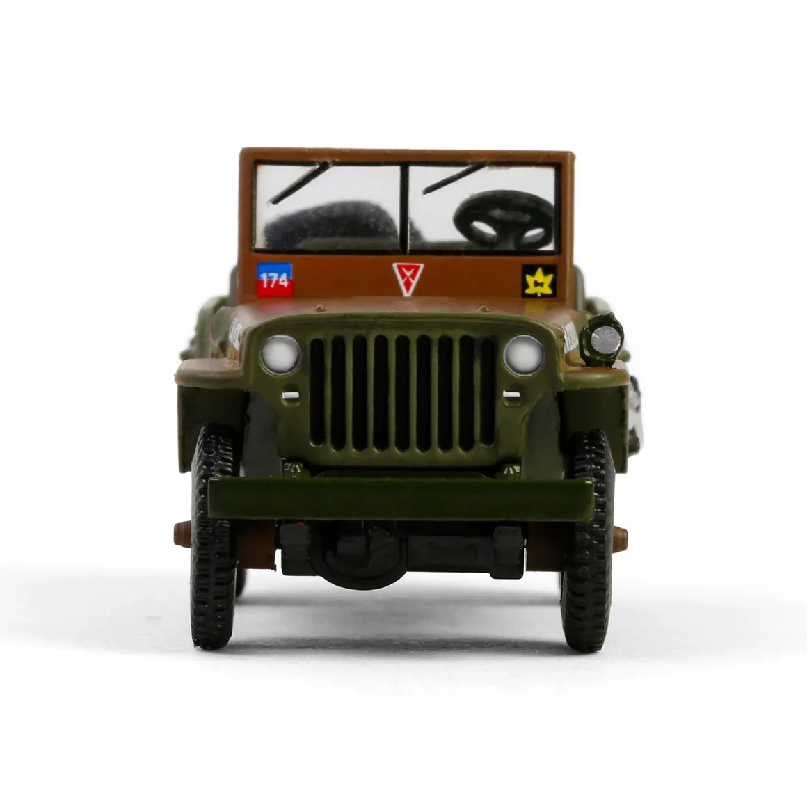 1/64 1942 Willys MB, 1st Canadian Tank Brigade, Three Rivers Regiment, England, Battalion 64 Series 5
