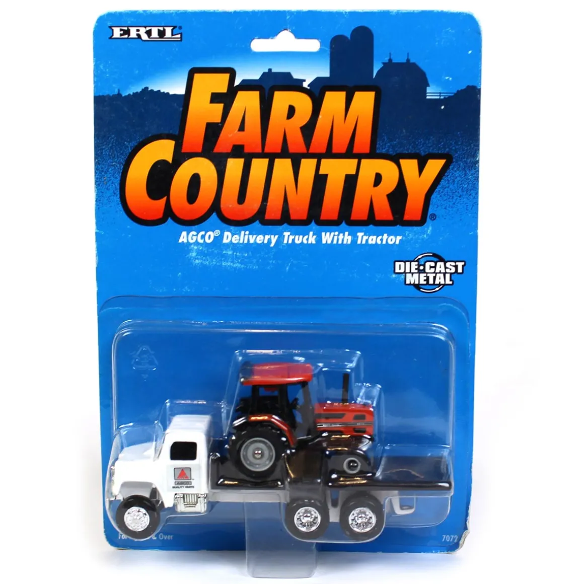 1/64 AGCO Rollback Delivery Truck with AGCO Allis 6670 Tractor