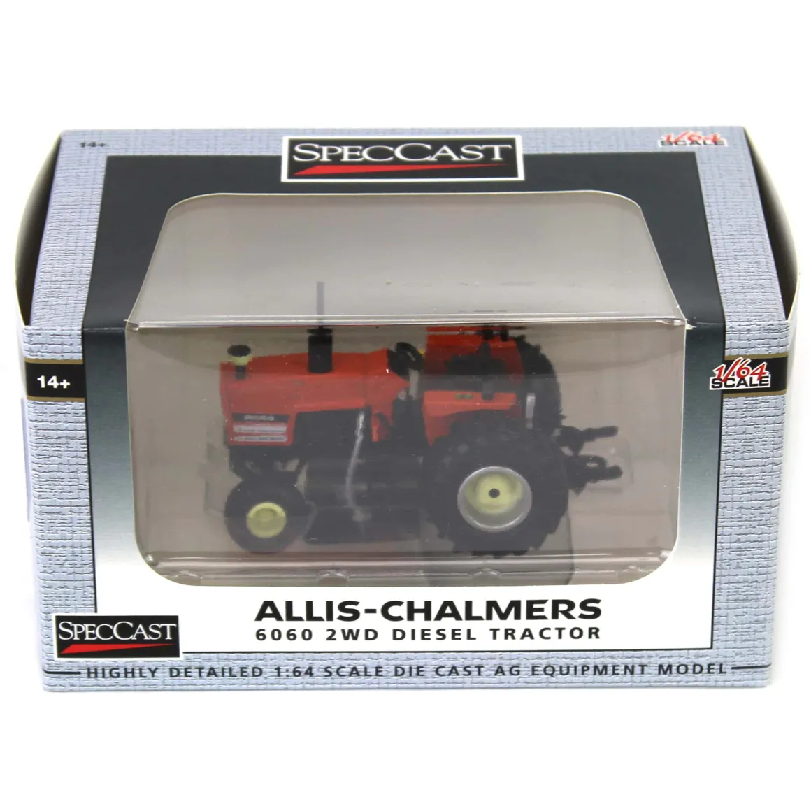1/64 Allis Chalmers 6060 2WD Tractor with Early Decal Variation