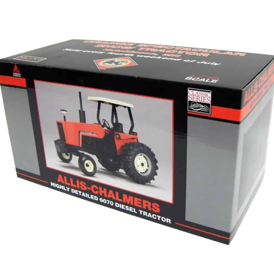 1/16 Allis Chalmers 6070 2WD with Canopy, 2007 Orange Spectacular Show