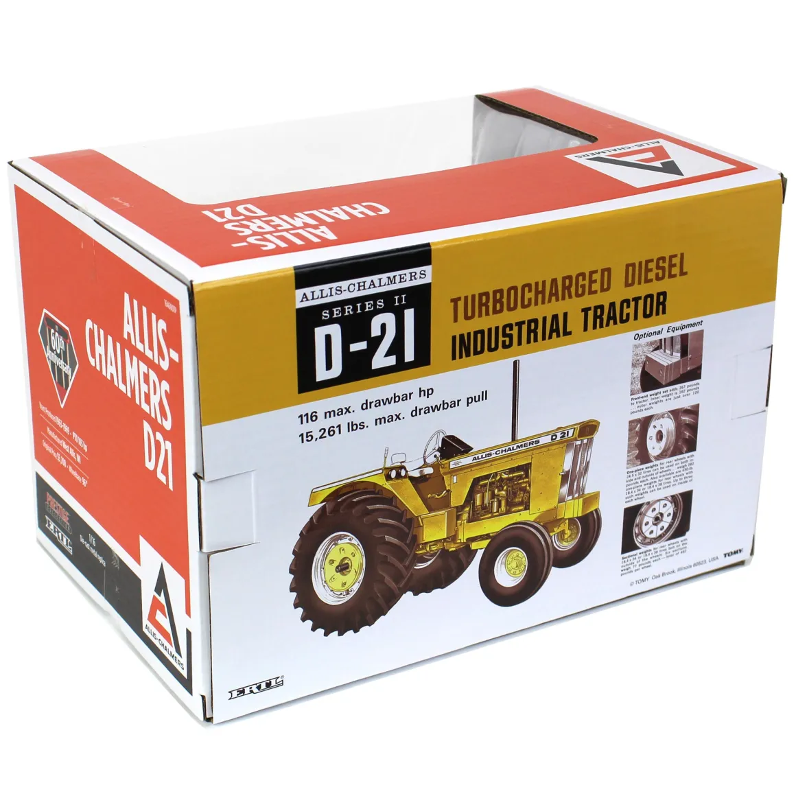 1/16 Allis Chalmers D21 Industrial 2WD, Midwest Allis Club Limited Edition