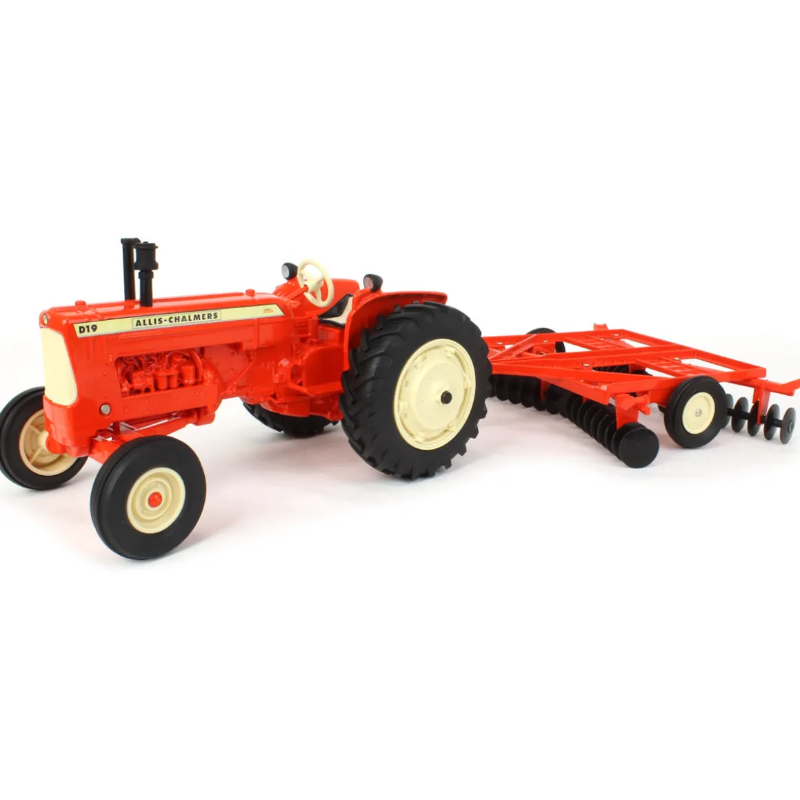 1/16 Allis Chalmers D19 with Disk Harrow